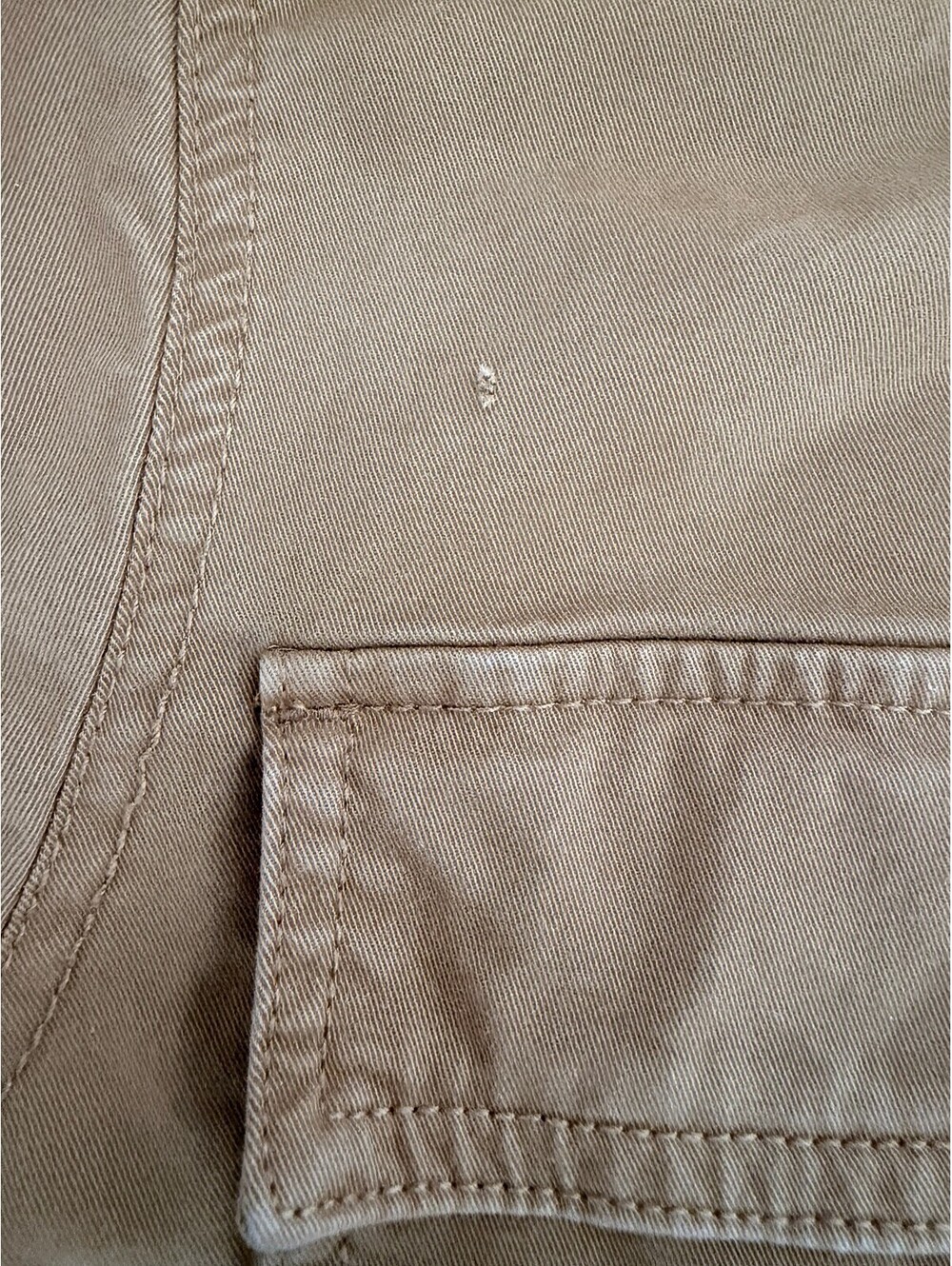 Denim & Flower Ricky Singh Men’s L Brown Utility Zip Shirt Jacket Shacket - Picture 8 of 9